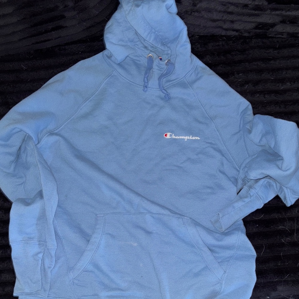 Champion Blue Hoodie